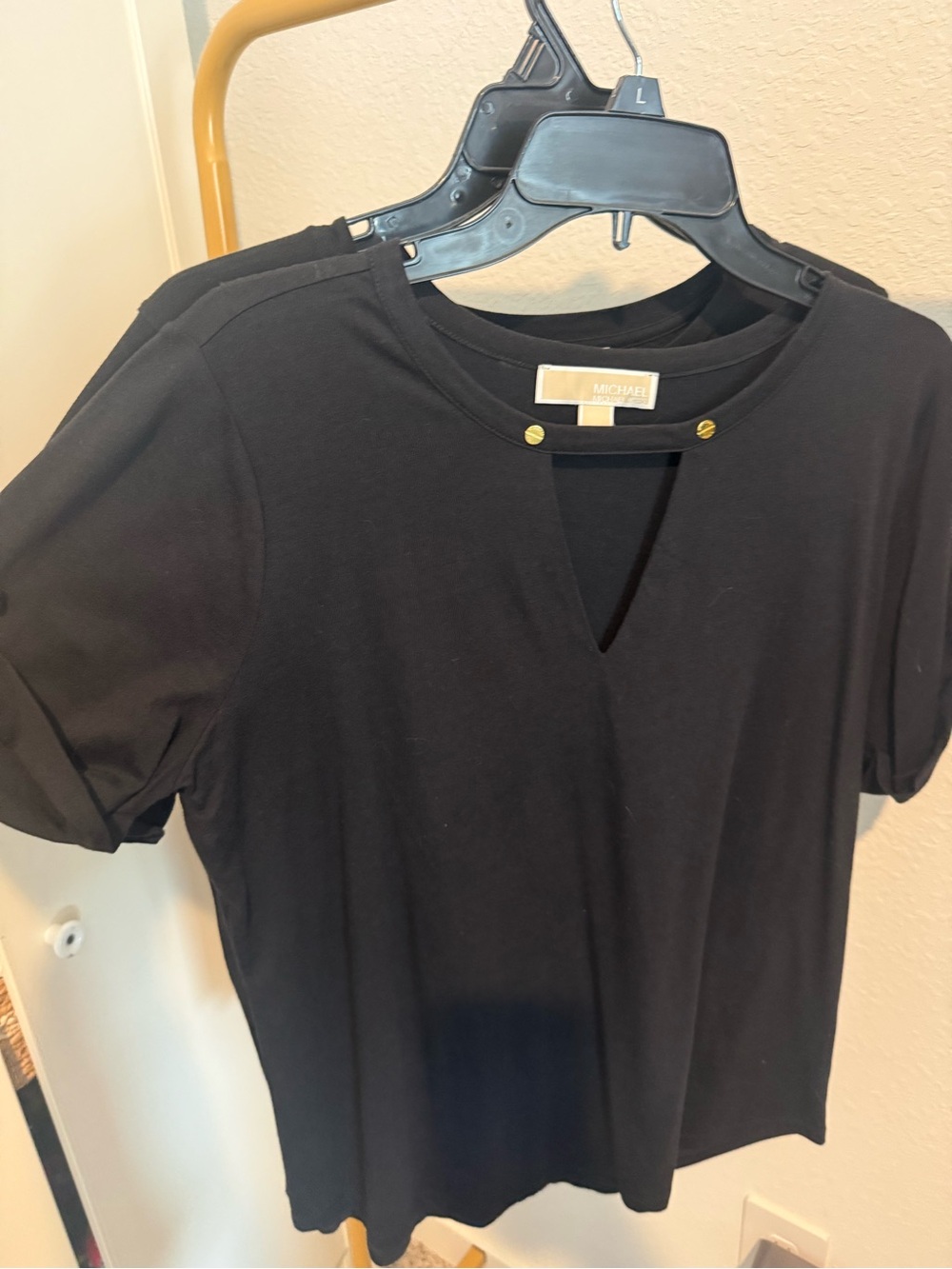 Set of two Michael Kors Black tops , Short-Sleeves